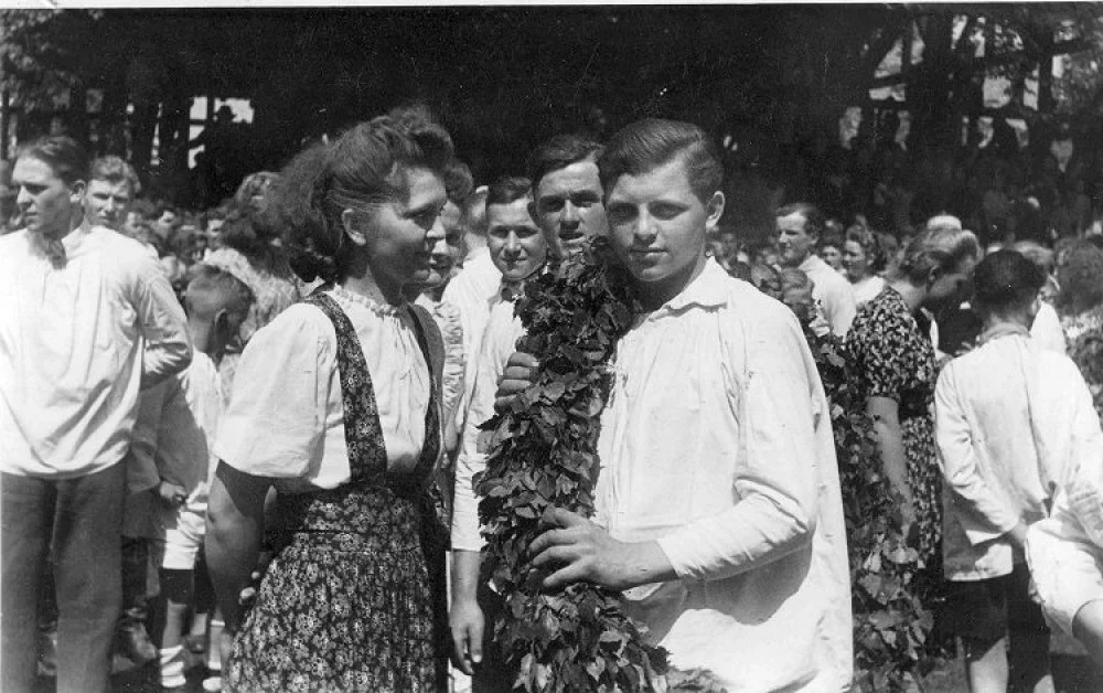 Kranzreiten sauermann 3 1949