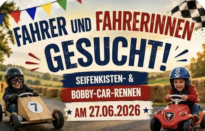 Es werden noch Fahrerinnen und Fahrer gesucht! sösetal cup 2026 fahrer gesucht